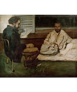 Paul Cézanne, Paul Alexis lisant à Emile Zola