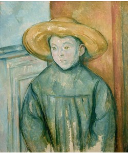 Paul Cézanne, L’enfant au chapeau de paille