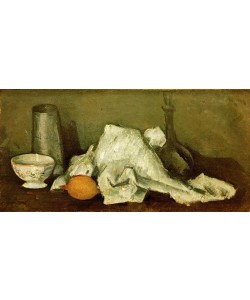 Paul Cézanne, Milchkrug und Zitrone II