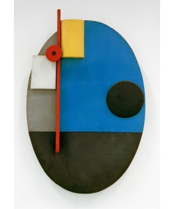 Kurt Schwitters, Ohne Titel (Ovale Konstruktion)