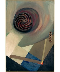 Kurt Schwitters, Merzbild mit Kette
