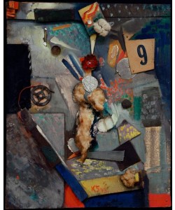 Kurt Schwitters, Ohne Titel (Merzbild 9)
