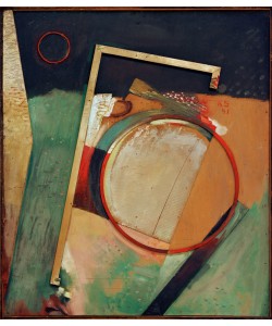 Kurt Schwitters, Ohne Titel (Bild mit Ring u. Rahmen)