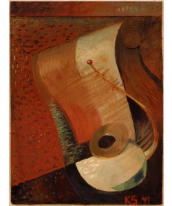 Kurt Schwitters, Stil life with penny