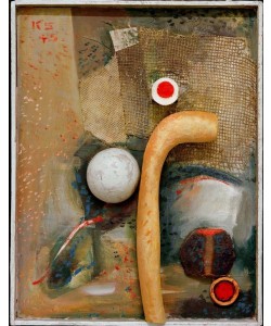 Kurt Schwitters, Fredlyst with yellow artificial bone