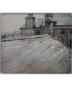 Kurt Schwitters, Ohne Titel (Hausdächer in Douglas, Isle of Man)