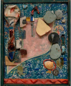 Kurt Schwitters, Kleines Merzbild mit vielen Teilen