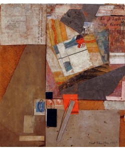 Kurt Schwitters, Ohne Titel (Y.M.C.A. Official Flag Thank You)