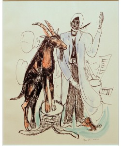 Max Beckmann, THE BUCK (Der Bock)