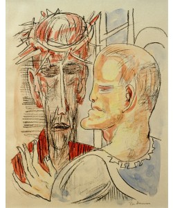 Max Beckmann, CHRIST AND PILATE (Christus und Pilatus)