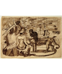 Max Beckmann, Perseus' (Herkules') letzte Aufgabe