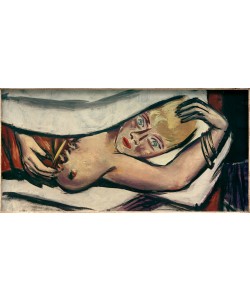 Max Beckmann, Frau im Bett