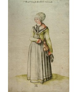 Albrecht Dürer, Nürnbergerin im Alltagskleid