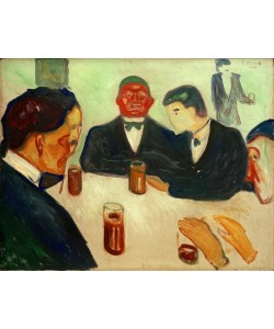 Edvard Munch, Trinkgesellschaft