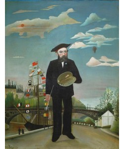 Henri Rousseau, Selbstbildnis