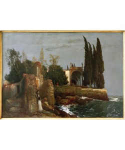 Arnold Böcklin, Villa am Meer