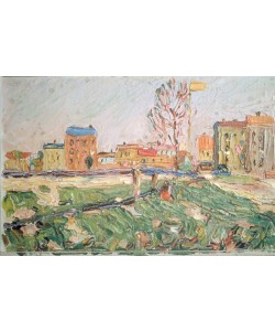 Wassily Kandinsky, Stadtlandschaft (Sonniger Tag, Schwabing)