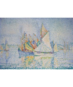 Paul Signac, Concarneau, (Le Port)