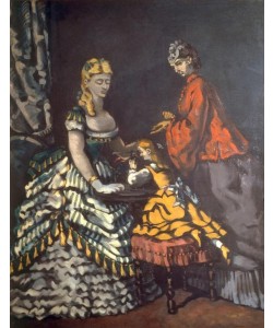 Paul Cézanne, Scène d’intérieur