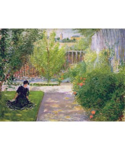 August Macke, Sonniger Garten