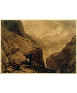 JOSEPH MALLORD WILLIAM TURNER, Mt St Gothard