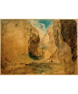 JOSEPH MALLORD WILLIAM TURNER, Gordale Scar