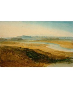 JOSEPH MALLORD WILLIAM TURNER, Campagna Romana: Tiber from Castel Giubelio