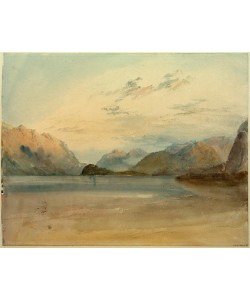 JOSEPH MALLORD WILLIAM TURNER, On Lake Como