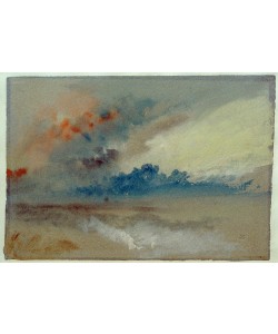 JOSEPH MALLORD WILLIAM TURNER, Study of Clouds