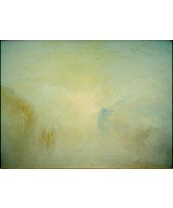 JOSEPH MALLORD WILLIAM TURNER, Sunrise, with a Boat between Headlands