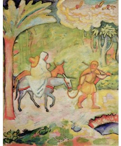 August Macke, Flucht nach Ägypten