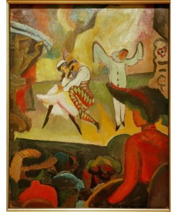 August Macke, Russisches Ballett I