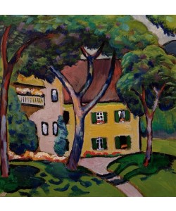 August Macke, Staudacherhaus in Tegernsee