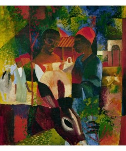 August Macke, Markt in Tunis