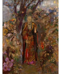 Odilon Redon, Bouddha marchant dans les fleurs