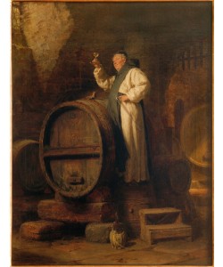 Eduard Grützner, Die Weinprobe im Keller