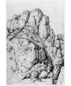 Albrecht Dürer, Bergwand mit Schlucht