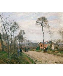Camille Pissarro, La route de Louveciennes