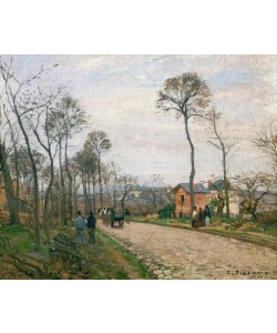 Camille Pissarro, La route de Louveciennes