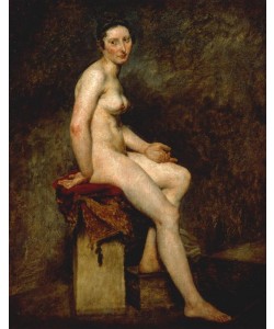 Eugene Delacroix, Nu assis, dit Mademoiselle Rose