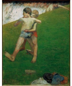 Paul Gauguin, Jeunes Lutteurs – Bretagne