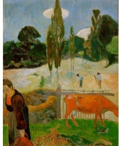 Paul Gauguin, Die rote Kuh