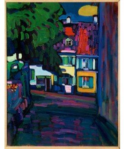 Wassily Kandinsky, Murnau – Häuser am Obermarkt