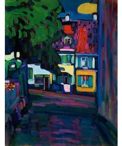 Wassily Kandinsky, Murnau – Häuser am Obermarkt