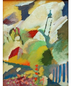 Wassily Kandinsky, Murnau mit Kirche I