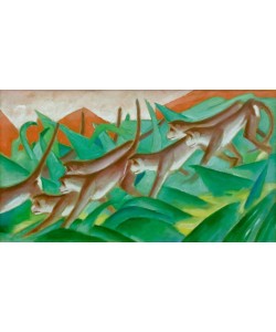 Franz Marc, Affenfries