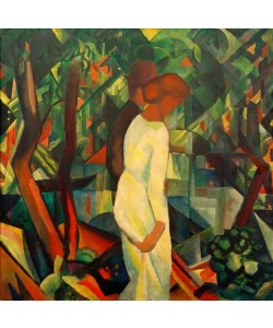 August Macke, Paar im Wald