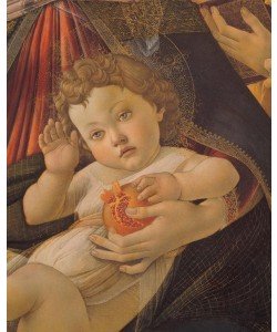 Sandro Botticelli, Maria mit dem Kinde und sechs Engeln