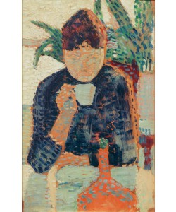 Paul Signac, Trinkende Frau I