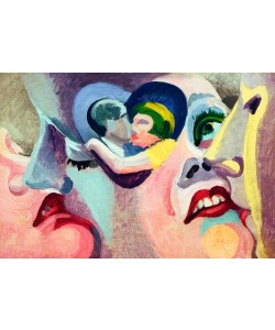 Robert Delaunay, Les Amoureux de Paris: Le Baiser